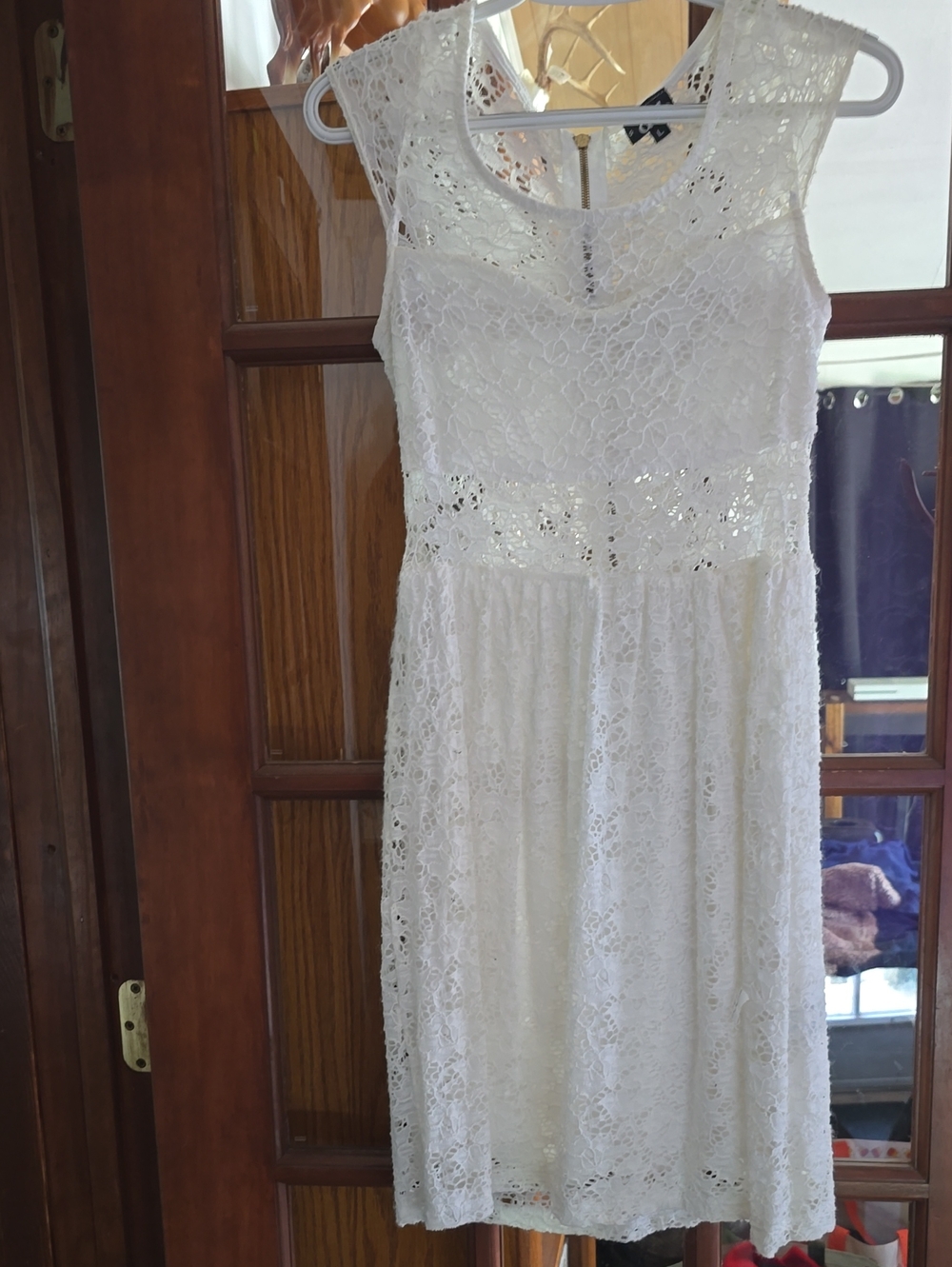 White Lace Summer Dress